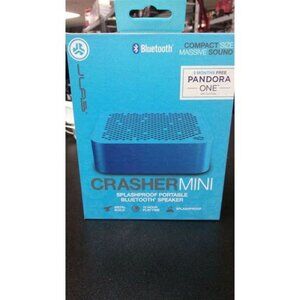 NIB Selling a JLab Audio Crasher MINI METAL BUILD Portable SplashProof Speaker B